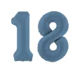 xx balon foliowy cyfra 1 86cm granat