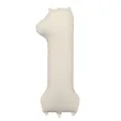 xx balon foliowy cyfra 1 86cm jasny bez