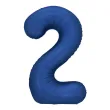 xx balon foliowy cyfra 2 86cm granat