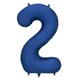 xx balon foliowy cyfra 2 86cm granat