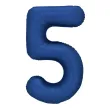 xx balon foliowy cyfra 5 86cm granat