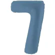 xx balon foliowy cyfra 7 86cm granat