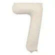 xx balon foliowy cyfra 7 86cm jasny bez