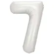 xx balon foliowy cyfra 7 86cm srebrny
