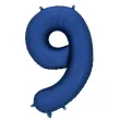 xx balon foliowy cyfra 9 86cm granat