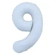 xx balon foliowy cyfra 9 86cm mglisty niebieski