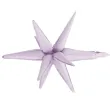 xx balon foliowy gwiazda 3d 70cm fiolet