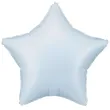 xx balon foliowy gwiazdka 48cm mglisty niebieski
