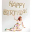 xx balon foliowy happy birthday 340x35cm bez