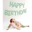 xx balon foliowy happy birthday 340x35cm zielen
