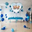 xx balon foliowy kapibary sto lat serce niebiesk