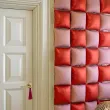 xx balon foliowy kurtyna dwustronna kwadrat rozowo czerwony 35 x 35 cm 1 op 4 szt