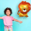 xx balon foliowy lew z grzywa 66x48 cm