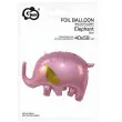xx balon foliowy slon rozowy 40x58 cm