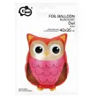 xx balon foliowy sowa 40x35 cm