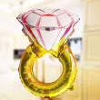 xx balon obraczka rozowy