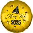 xx balon zloty nowy rok 2025