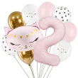 xx balony 2 urodziny kotek