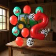 xx balony 2 urodziny zielony traktor