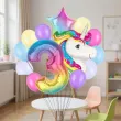 xx balony 3 urodziny jednorozec