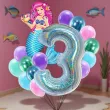 xx balony 3 urodziny syrenka