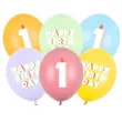 xx balony 30 cm 1 mix 1 op 6 szt