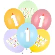 xx balony 30 cm 1 mix 1 op 6 szt