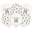 xx balony 30 cm 18 pastel off white 1 op 6 szt