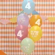 xx balony 30 cm 4 mix 1 op 6 szt