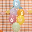 xx balony 30 cm 6 mix 1 op 6 szt