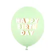 xx balony 30 cm happy birthday mix 1 op 6 szt
