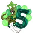 xx balony 5 urodziny dinozaur
