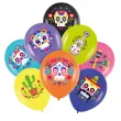xx balony meksykanskie halloween 12 cali 8 szt