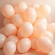 xx balony strong 43cm pastel light peach 1 op 25 szt