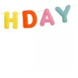 xx baner filcowy happy birthday mix 3m
