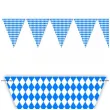 xx baner flagi oktoberfest niebieska krata