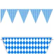 xx baner flagi oktoberfest niebieska krata