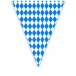 xx baner flagi oktoberfest niebieska krata