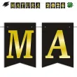 xx baner matura 2026 czarno zloty