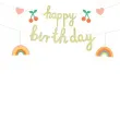 xx baner papierowy happy birthday mix 100x18 cm