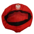 xx beret zolnierza polskiego czerwony ak225 wojskowe nakrycie glowy