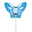 xx bfk balon foliowy 14 fx motylek niebieski