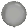 xx bfk balon foliowy 18 fx okragly matowy moonlight silver