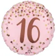 xx bfk balon foliowy 18 pretty pink 16th birthday