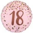xx bfk balon foliowy 18 pretty pink 18th birthday