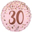 xx bfk balon foliowy 18 pretty pink 30th birthday