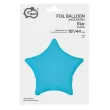 xx bfk balon foliowy gwiazda fluor niebieski 19