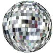 xx bfk balon foliowy orbz disco ball