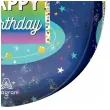 xx bfk balon foliowy orbz rainbow slice birthday
