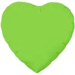 xx bfk balon foliowy serce fluor zielony 18